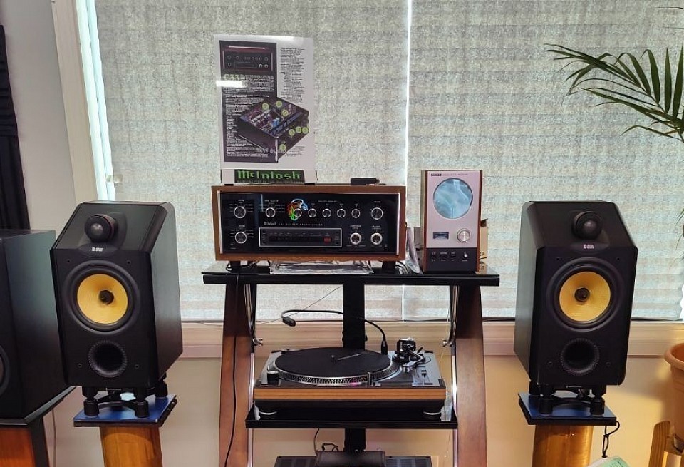 McIntosh C33 / B&W CDM-1NT