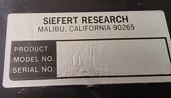 Siefert Research Maxim III-H