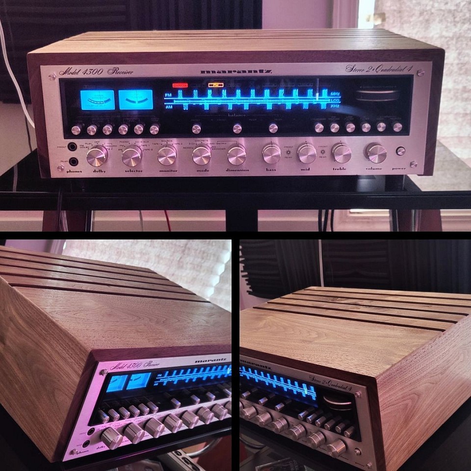 Marantz 4300 (with custom cover)
