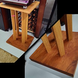 sample hi-rise display table $200