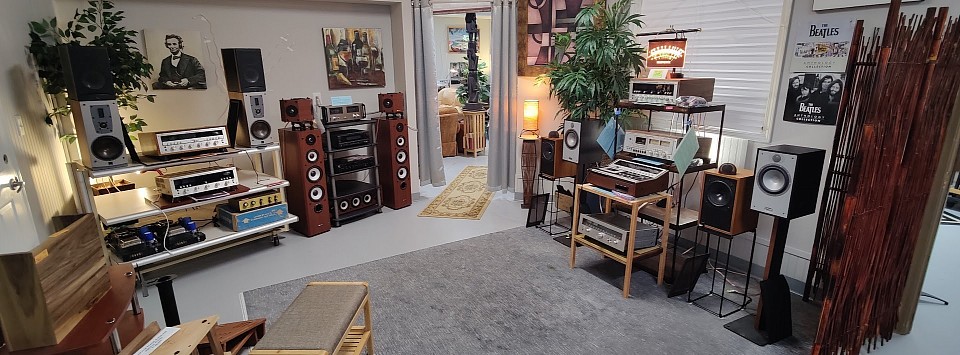 Marantz listening room