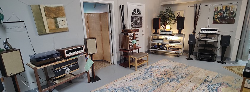 Marantz listening room