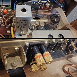 Pioneer SX-1000Ta  (FM tube section / upgraded banana connection)