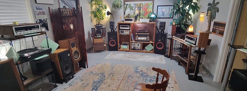 Marantz listening room
